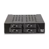 HDD Cage DeLOCK 47072 Rack Saderīga Metal 100mm platums
