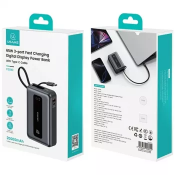 Ārējais akumulators USAMS XH Series CD243 20000mAh
