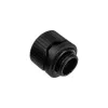 EK Water Blocks EK-Torque HDC 12 savienotājs taisns G1/4 collas AG uz 12 mm AD cieto cauruli — melns