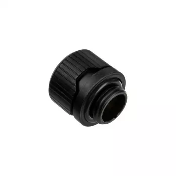 EK Water Blocks EK-Torque HDC 12 savienotājs taisns G1/4 collas AG uz 12 mm AD cieto cauruli — melns