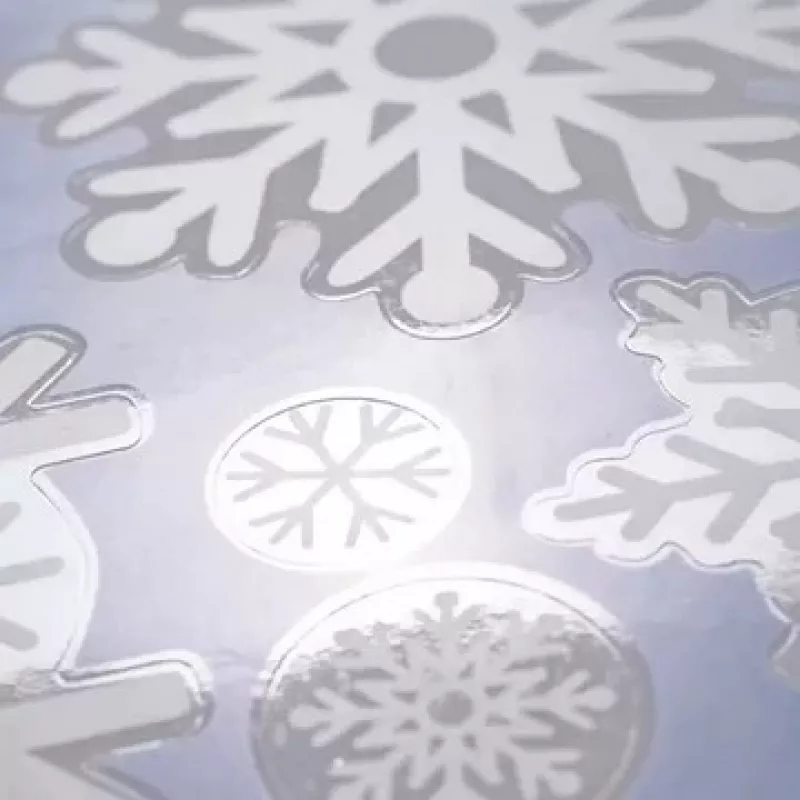 Logu rotājums Herma A4 Snowflake 15757 – A4 apdrukājama sniegpārsliņu lapa logu noformējumam