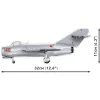 COBI Historical Collection Korejas karš MIG-15 NATO kods Fagot Padomju reaktīvā lidmašīna