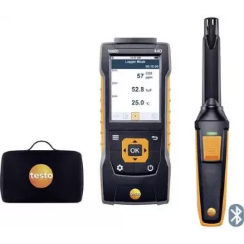 testo 440 oglekļa dioksīda mērīšanas instruments CO2 0 - 10000 ppm 0563 4405 (0563 4405)
