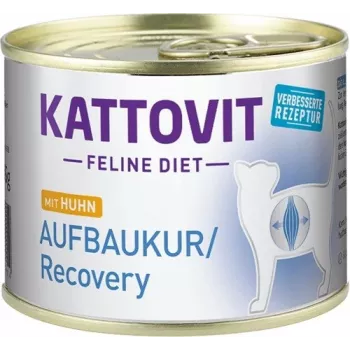 KATTOVIT Feline Diet Aufbaukur Recovery - mitrā kaķu barība - 185g