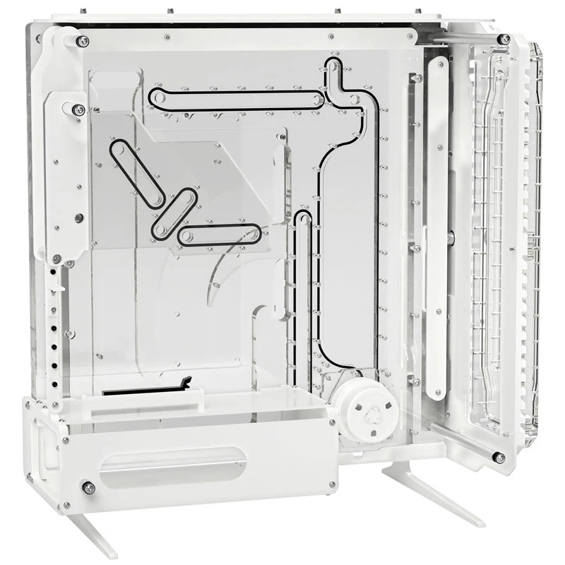 Singularity Computers Spectre 2.0 Elite Kit Side Distro Plate - balta