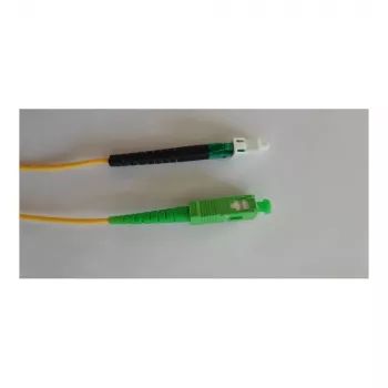 Synergy 21 LWL-1-Faser-Patchk. 10mtr.LC APC -SC 9/125u OS2 G657A2 AD 2mm LC hat - Single- bzw. Monomode-Faser - 10 m