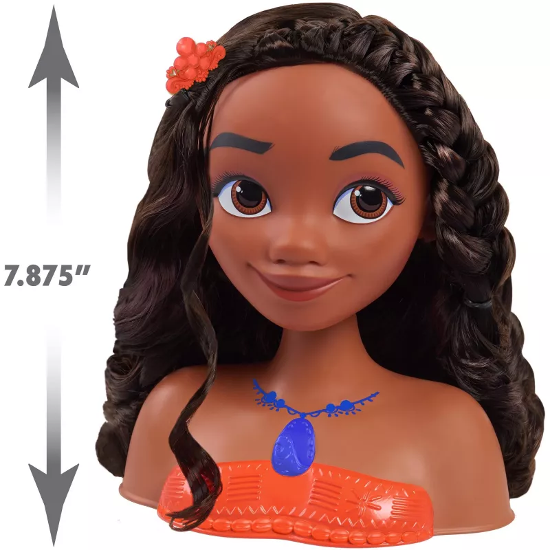 Disney Princess - Vaiana Styling Head, Schmink- and Frisierkopf