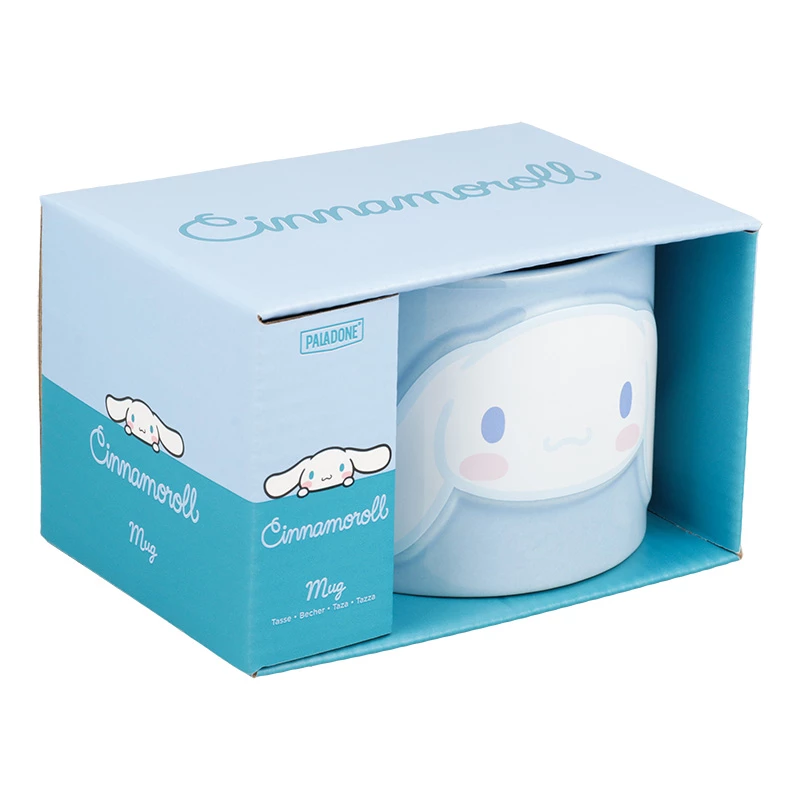 Krūze Paladone Paladone Cinnamoroll reljefa krūze – keramikas varoņu krūze ar reljefu Cinnamoroll dizainu