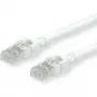 ROLINE - Patch-kabelis - RJ-45 (M) to RJ-45 (M) - 5 m - UTP - CAT 6 - Halogen-Free, Moulded, Stranded - Balts (21.15.2565)