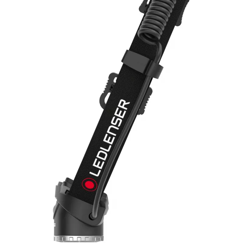 Ledlenser H8R Melns, Sarkans Galvaslukturis LED