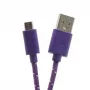 Sbox USB->Micro USB 1M USB-1031U violeta
