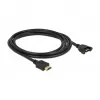 HDMI kabelis DeLOCK 85464 2m HDMI Type A Standard melns