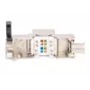 Keystone Module Digitus CAT 8.1 RJ-45 Shielded plakans balta