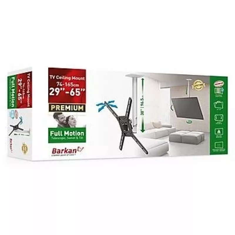 TV kronšteins Barkan Mounting Systems 3500 165,1 cm 40 kg ietilpība