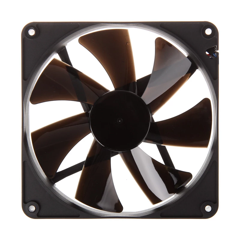Noiseblocker NB-BlackSilent Pro 140mm korpusa ventilators - melns