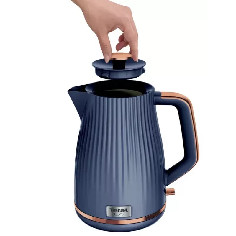 Tefal Loft KO251430 elektriskā tējkanna 1,7 l Zila