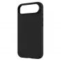 Telefona aizmugures vāciņš FIXED MagFlow Apple iPhone Air, šķidrais silikons, melns