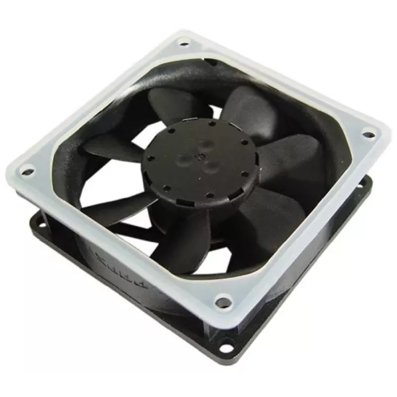 Pretvibrācijas ventilatora paliktnis SILVERSTONE FS-80 80 mm ventilatoriem, vibrāciju slāpējošs stiprinājums