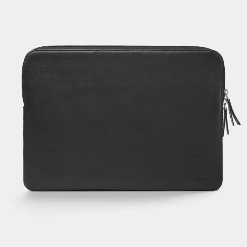 16 MacBook Pro ādas uzmava - melna