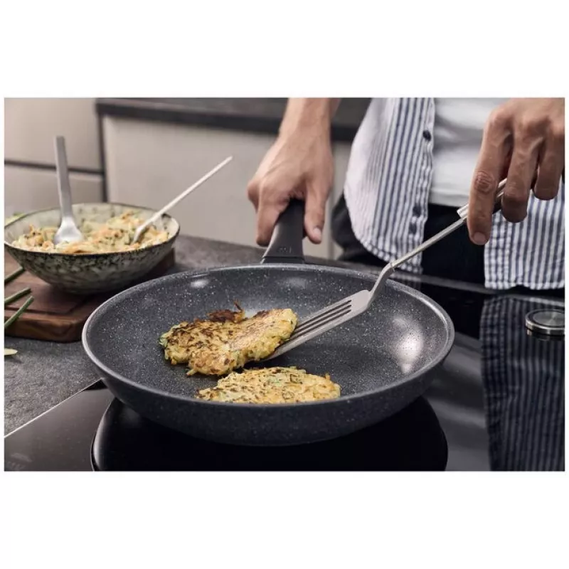 ZWILLING TERRENO keramikas panna 24 cm pelēka