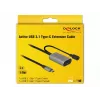 Delock USB-20225 barošanas adapteris pelēks