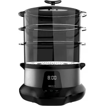 Cecotec pārtikas tvaicētājs | Vapovita 3000 Pro | 1000 W | Grozu skaits 3