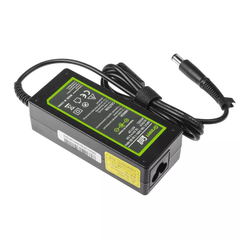 Green Cell AD12P barošanas adapteris/invertors iekštelpām 65 W Melns