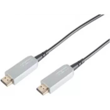 HDMI kabelis ShiverPeaks BS01-20505 50 m A tipa vīrišķais–vīrišķais melns sudrabots