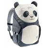 Kompakta dienas mugursoma DEUTER Kikki — Poliesters 8 L, 350×200×170 mm, 310 g, Melna/Balta