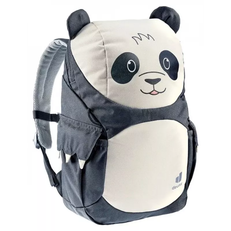Kompakta dienas mugursoma DEUTER Kikki — Poliesters 8 L, 350×200×170 mm, 310 g, Melna/Balta