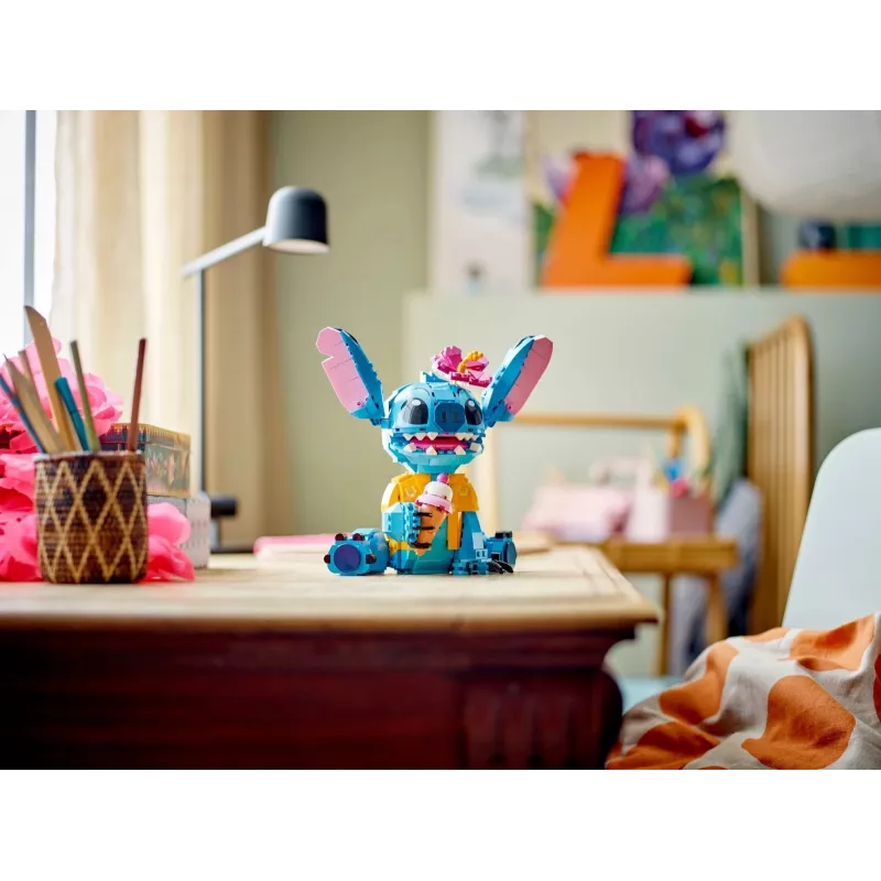 LEGO | Disney Stitch būvējams bērnu rotaļu komplekts ar saldējuma konusu 43249