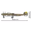 Cobi Building Blocks Lockheed P-38H Lightning komplekts 5763 — mēroga modelis, kolekcionējams lidmašīnas modelis