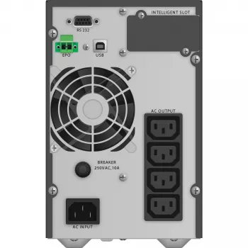 PowerWalker VFI 1000 TG Double-conversion (Online) 1 kVA 900 W 4 AC izejas