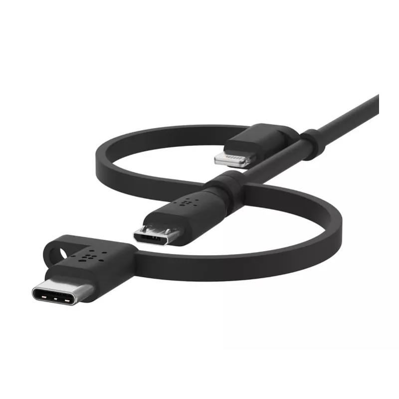 Belkin Universal kabelis Lightning/Micro/USB-C