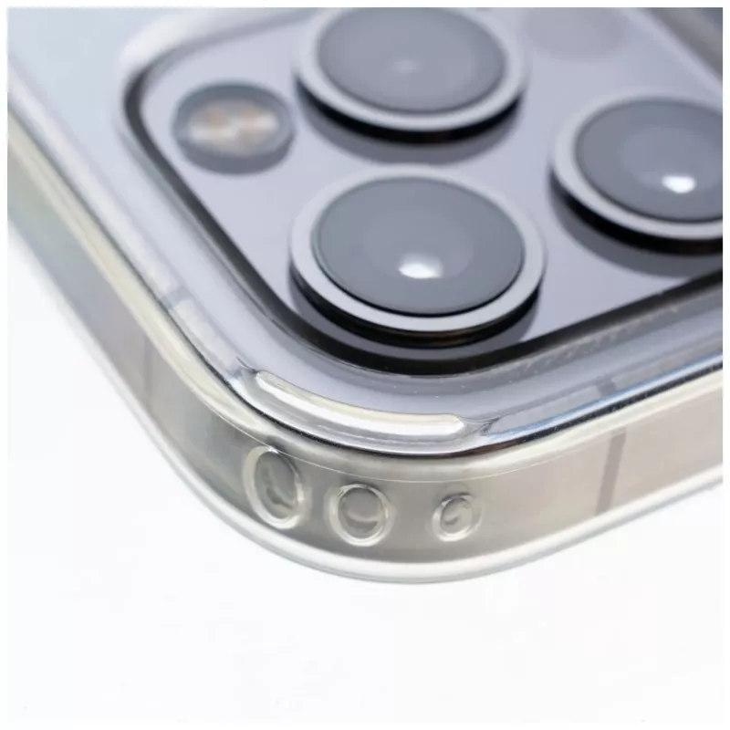 Fiksēts aizmugurējais vāciņš | Apple | iPhone 17 Pro | TPU/PC | Caurspīdīgs | MagPure