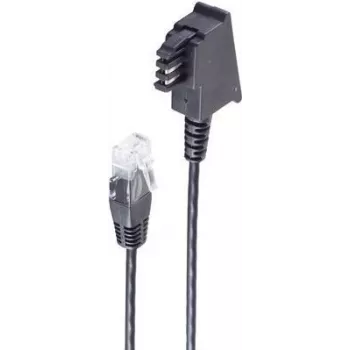 telefona vads shiverpeaks BS12-09015 0,5 m Melns