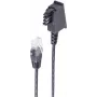 telefona vads shiverpeaks BS12-09015 0,5 m Melns