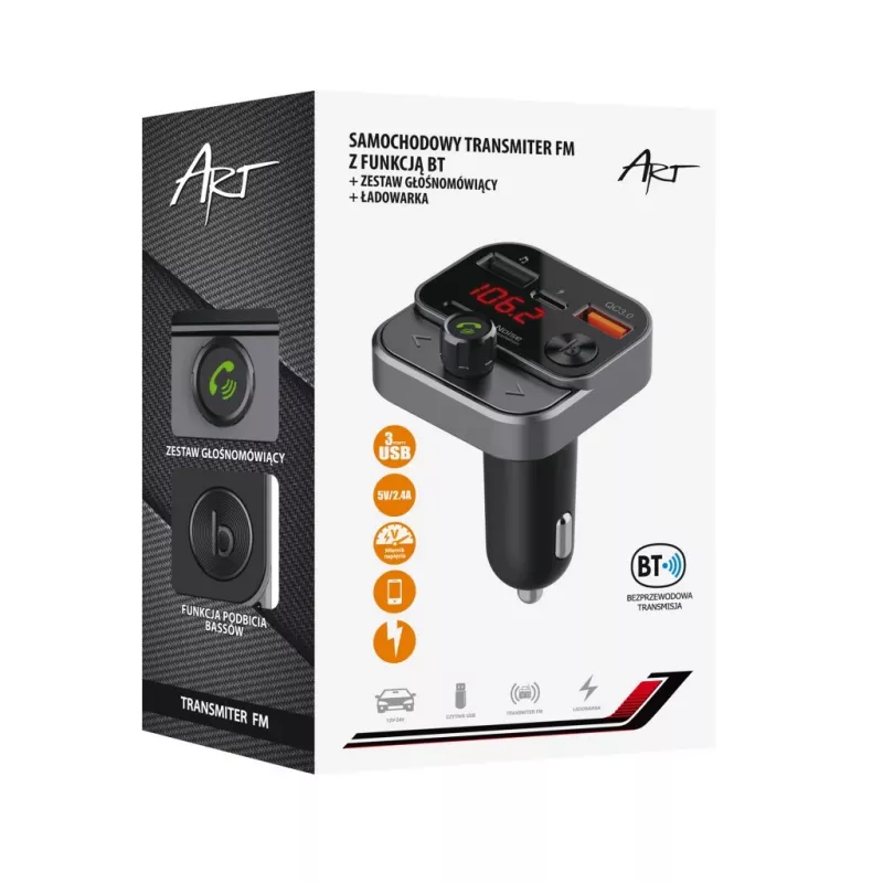 Art MP3TR FM-84B Black