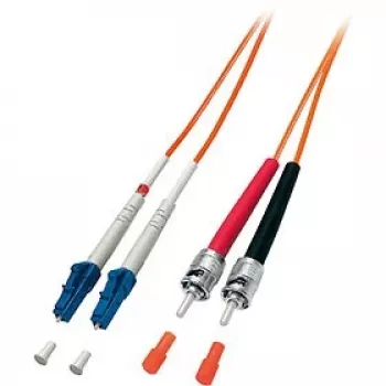 Equip LC/ST 50/125μm 10m InfiniBand/fibre optic kabelis Orange