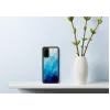 Aizsargājošs tālruņa maciņš iKins Samsung Galaxy S20 — ezera zilā un melnā apdarē