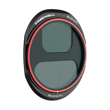 Neitrālā blīvuma + polarizatora hibrīda filtrs Freewell ND4/PL DJI Mavic 4 Pro