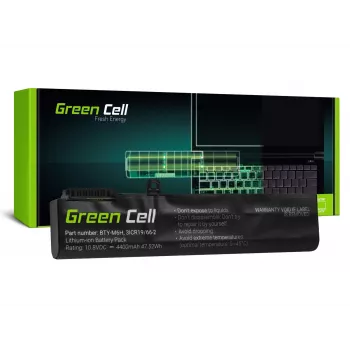 Baterija zaļa Cell MS16 MSI GE62 GE63 GE72 GE73 GE75 GL62 GL63 GL73
