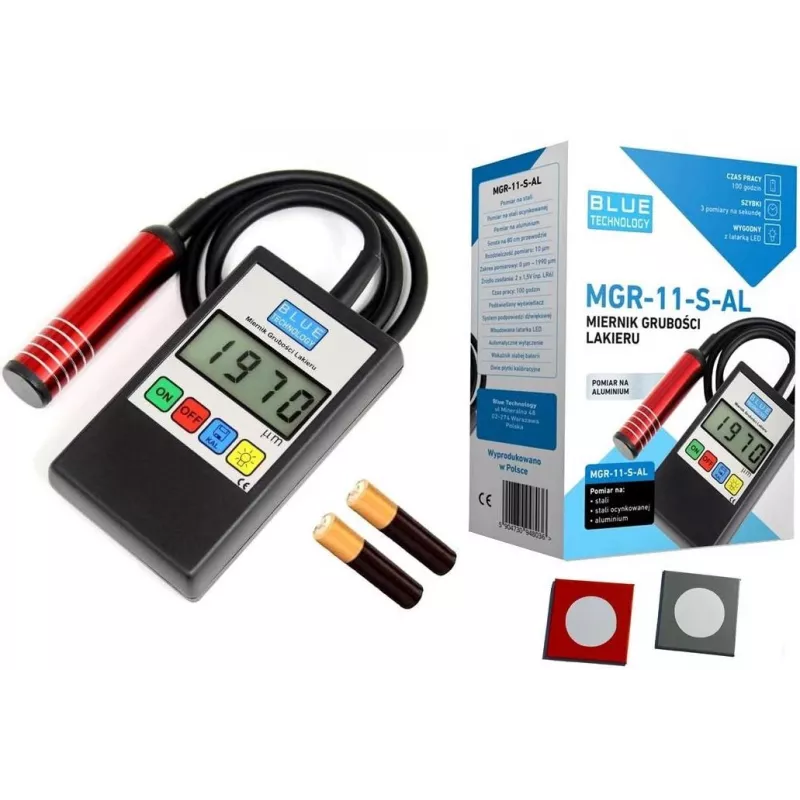 Krāsas biezuma mērītājs MGR-11-S-AL