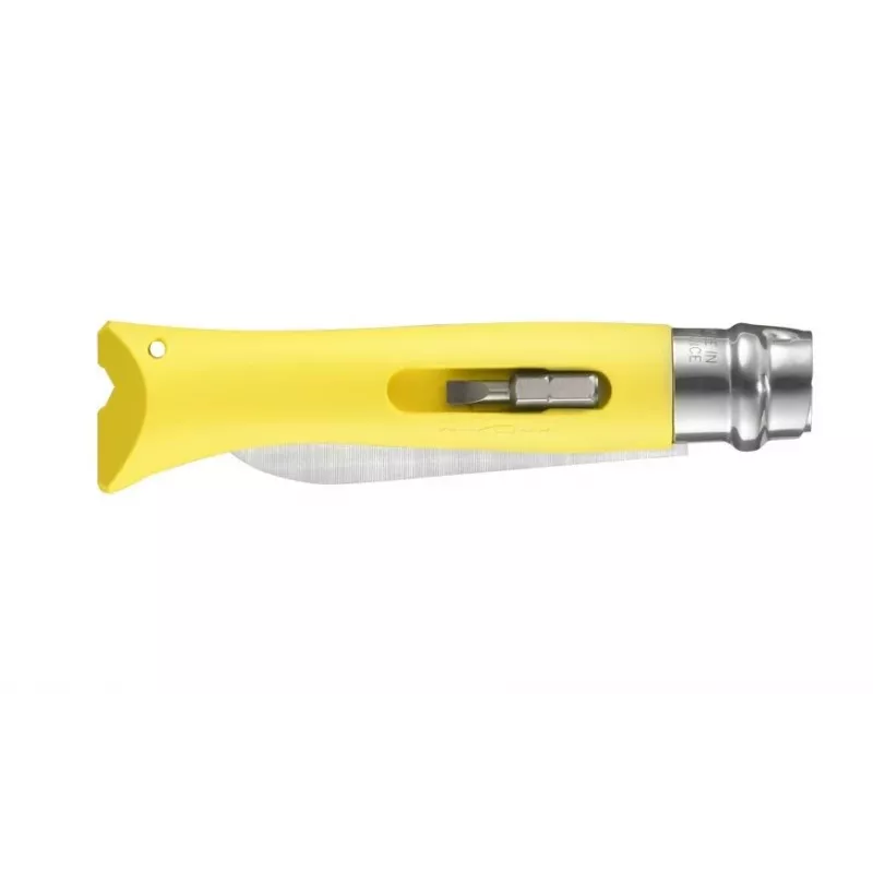 Opinel N°09 Camper/scout dzeltena