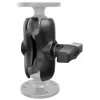 RAM Mounts īsā savienojošā svira - C-Kugel (1.5 ), apm. 90 mm (RAM-201U-B)