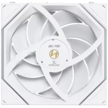 LIAN LI UNI FAN TL Wireless 120mm ARGB Reverse Blade, 3-Pack, Balts