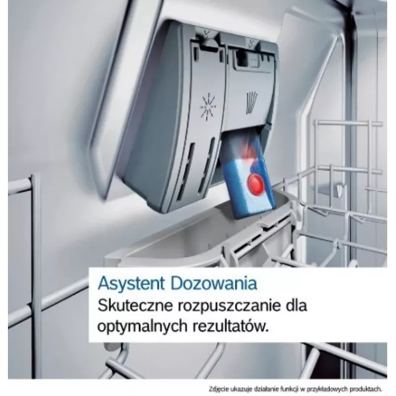 Brīvi stāvoša trauku mazgājamā mašīna Bosch SMS4EVI04E — 13 galda piederumu komplekti, 44–46 dB, energoefektivitātes klase D, 60×60×84.5 cm