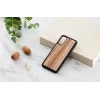 Telefona maciņš Man and Wood Galaxy S20 kapučīno melns — aizsargājošs viedtālruņa vāciņš Samsung Galaxy S20
