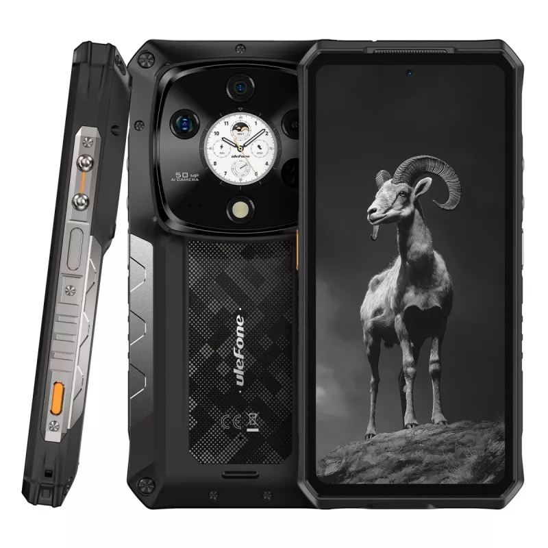 Viedtālrunis Ulefone Armor 28 Pro 5G 6.58 collas 16GB 512GB Melns