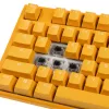 Ducky One 3 tastatūra, spēļu, USB, QWERTY, angļu, dzeltena